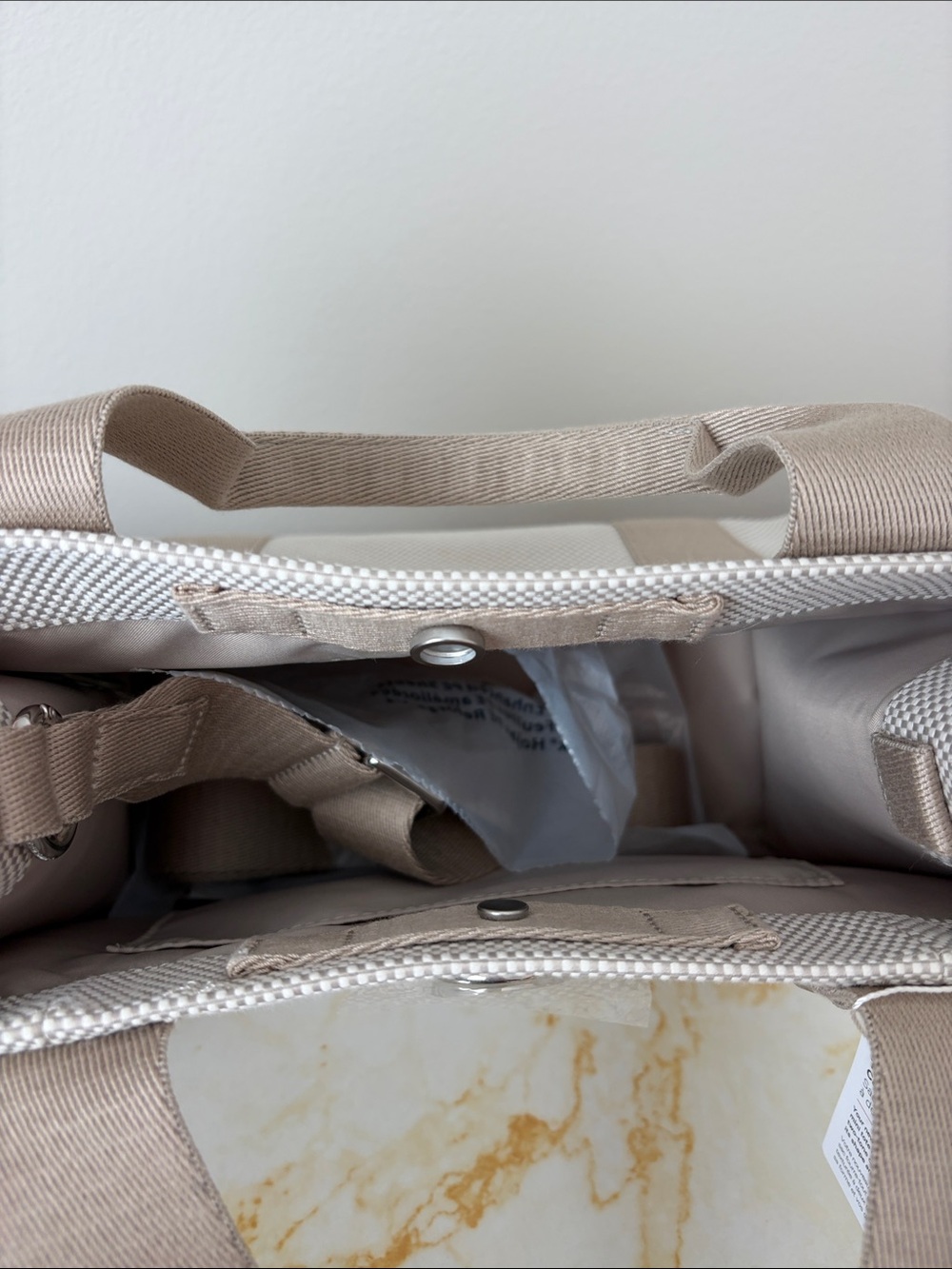 Lululemon Two-Tone Canvas Tote Mini - Picture 3 of 3